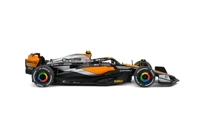 Solido: McLaren MCL60 – Great Britain GP – 2023 – L.NORRIS (Scale 1:43) - Jaiman Toys