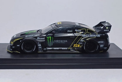 Model Collect 1:64 LBWK Nissan GT-R R35 Diecast Model Car – Liberty Walk Racing Edition