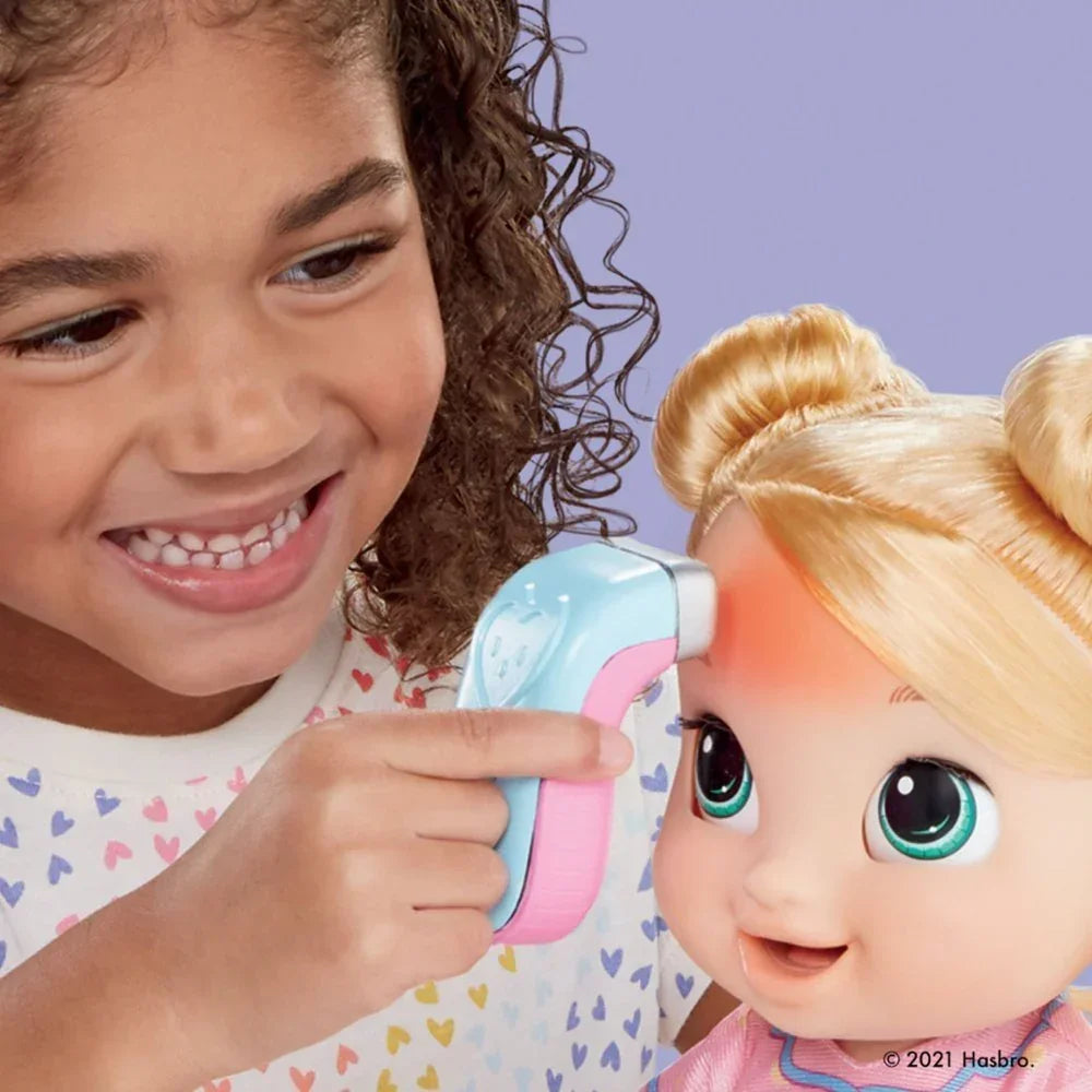 Baby Alive Lulu Achoo Doll, 12-Inch Interactive Doctor Play Toy Set with Lights and Sound - Jaiman Toys