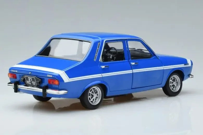 NOREV RENAULT 12 GORDINI 1971 Blue/White 1:18 - Jaiman Toys
