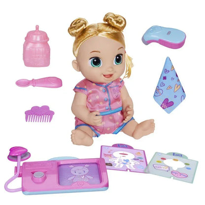 Baby Alive Lulu Achoo Doll, 12-Inch Interactive Doctor Play Toy Set with Lights and Sound - Jaiman Toys