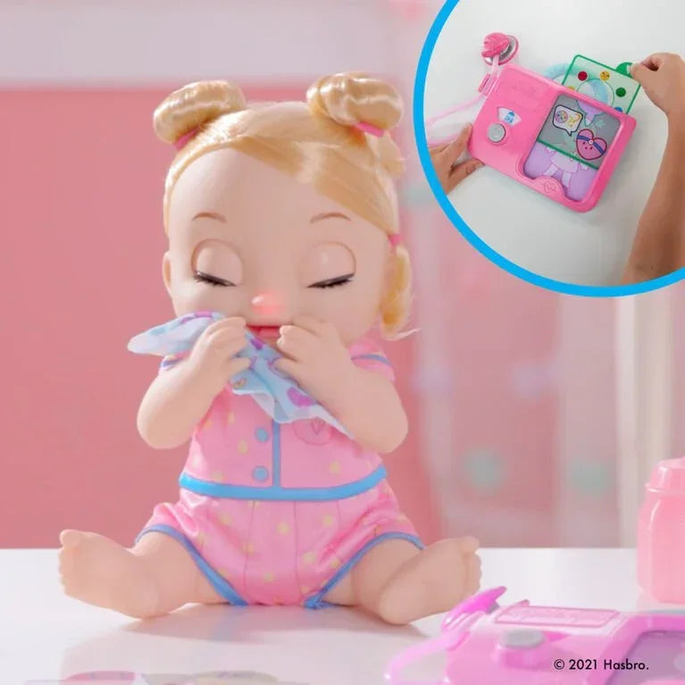 Baby Alive Lulu Achoo Doll, 12-Inch Interactive Doctor Play Toy Set with Lights and Sound - Jaiman Toys