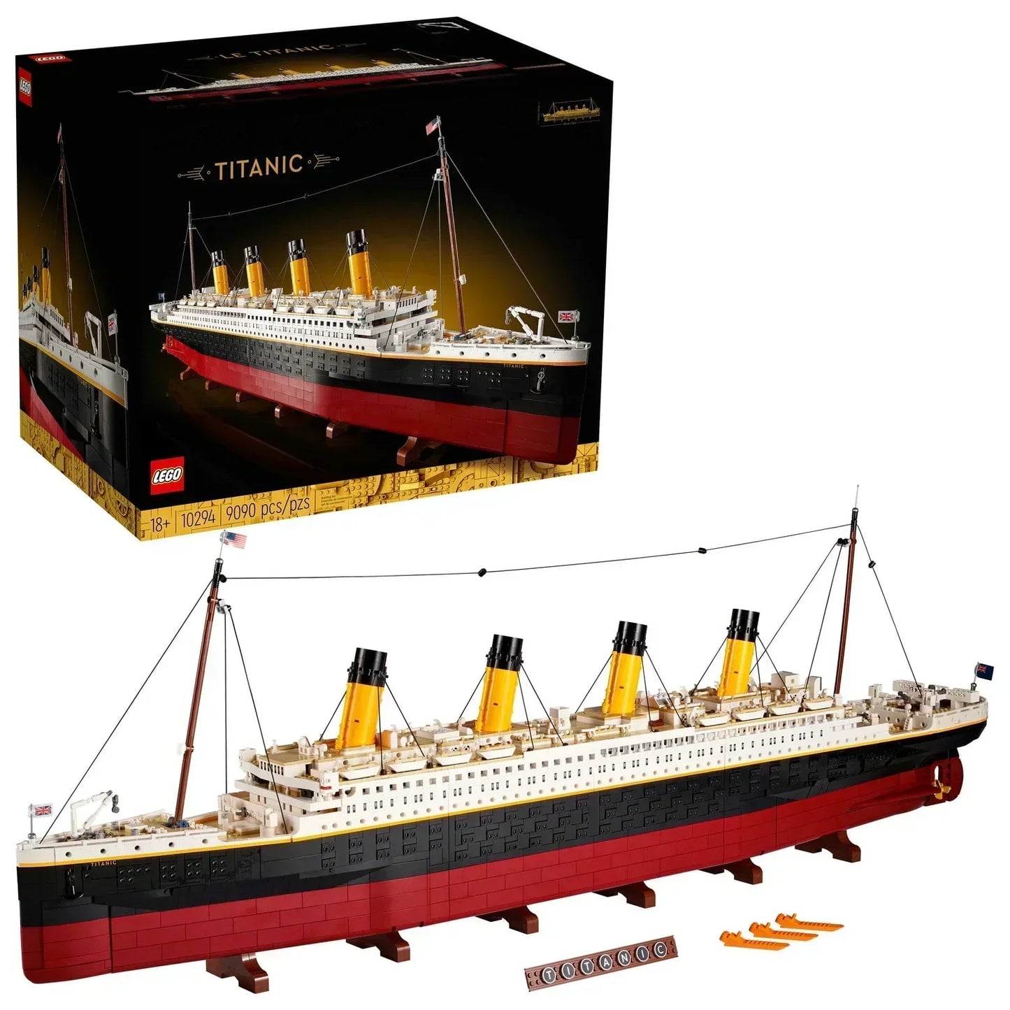  Lego 10294 Titanic, 9090 Pieces - Jaiman Toys