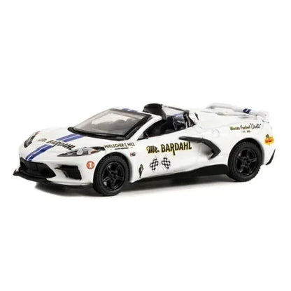 Greenlight Running on Empty – 2022 Chevrolet Corvette C8 Stingray Coupe (Bardahl Livery, Series 15) 1:64 Die-Cast Car - Jaiman Toys
