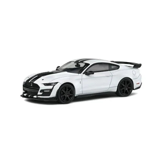 Solido 1:43 Scale Shelby Mustang GT500 Fast Track – White | Classic American Muscle Diecast Model - Jaiman Toys