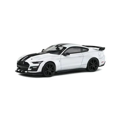 Solido 1:43 Scale Shelby Mustang GT500 Fast Track – White | Classic American Muscle Diecast Model - Jaiman Toys