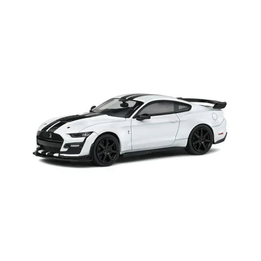 Solido 1:43 Scale Shelby Mustang GT500 Fast Track – White | Classic American Muscle Diecast Model - Jaiman Toys