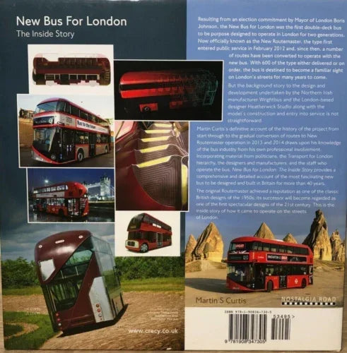 New Bus for London: The Inside Story Book by Martin S. Curtis - Jaiman Toys