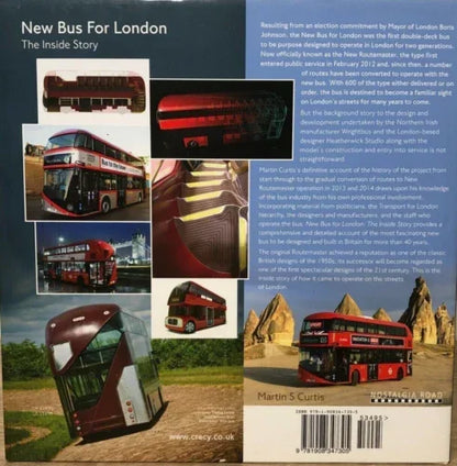 New Bus for London: The Inside Story Book by Martin S. Curtis - Jaiman Toys