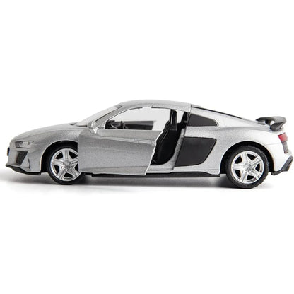 RMZ City 1:36 Audi R8 Coupe Diecast Model Car – Opening Doors, Metal Body, Collectible Sports Car