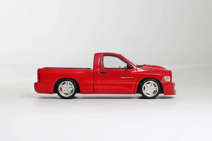 Shoom64 Models 1:64 Dodge Ram SRT-10 Pickup Truck Diecast Model Car | Red & Silver Colour Variants