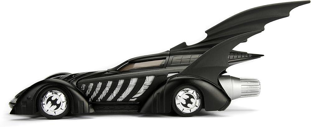 Jada DC Comics Batman Forever Batmobile 1:24 Die-Cast with Batman Figure – Collectible