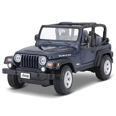 Maisto Jeep Wrangler Rubicon 1:27 Scale Die-Cast Model Car – Collector’s Edition Off-Road Jeep