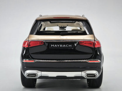 Paragon 1:18 Mercedes-Maybach GLS 600 Silver Diecast Model – Luxury SUV All-Opening Collector Car