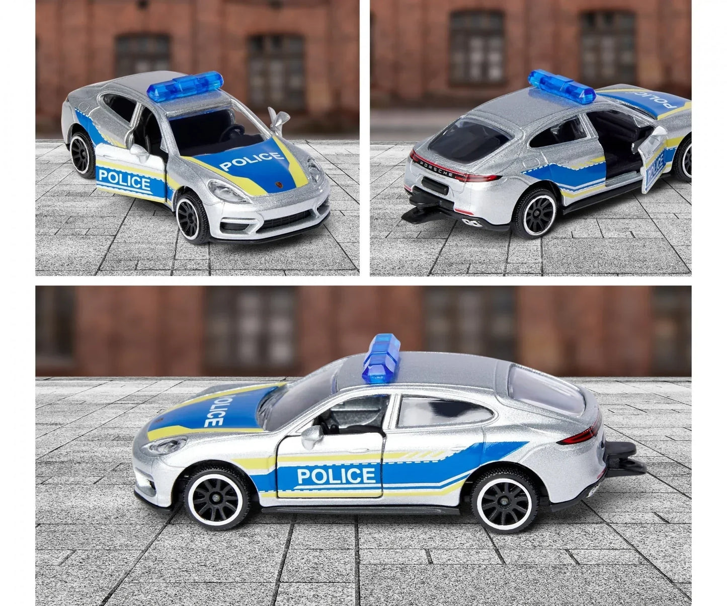 Majorette Creatix Police Station + 1 Vehicle Track Set - Jaiman Toys
