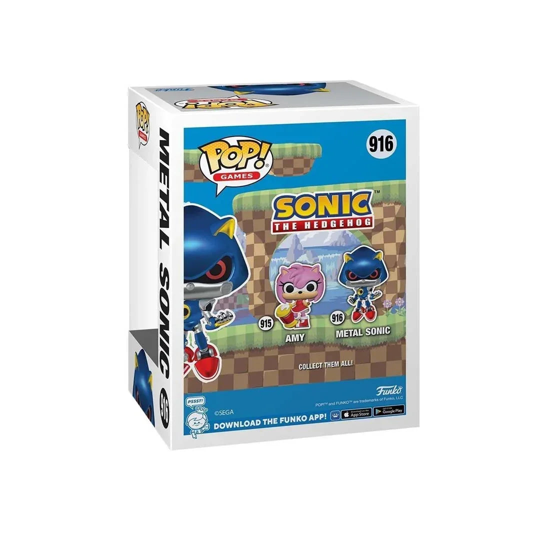 FUNKO POP! Collectible Action Figure Games: Sonic the Hedgehog - Metal Sonic - Jaiman Toys