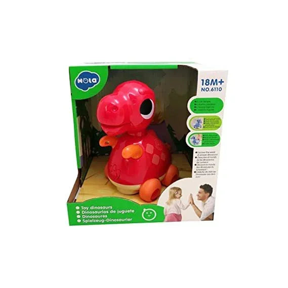 Hola Dinosaur Tyrannosaurus Rex (Multicolour) interactive toy - Jaiman Toys