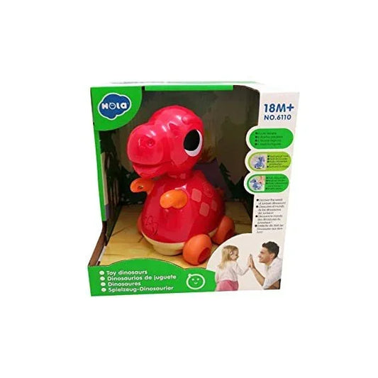 Hola Dinosaur Tyrannosaurus Rex (Multicolour) interactive toy - Jaiman Toys