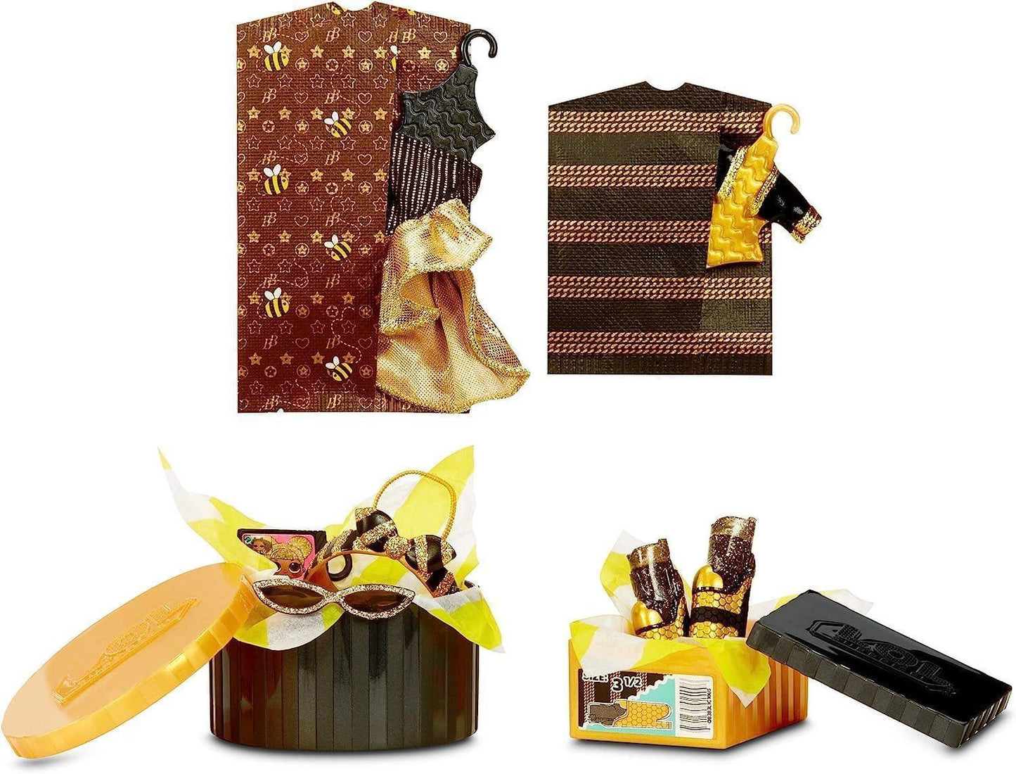 L*O*L. Surprise! O.M.G. Fashion Doll with More Surprises for Kids Age 3+ (J.K Dolls - Queen BEE) - Jaiman Toys
