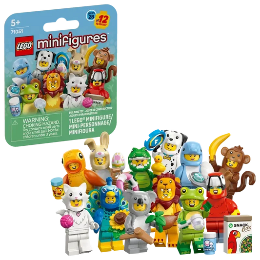 Lego 71051 Minifigures Animals Series 28 - 7 Pieces (Pack Of 12 Mini-figures)