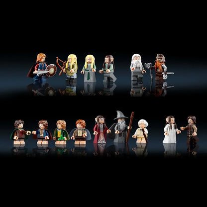 LEGO 10316 Icons Rivendell Building Model Kit :The Lord of The Rings:  for Adults, Construct and Display a Middle-Earth Valley