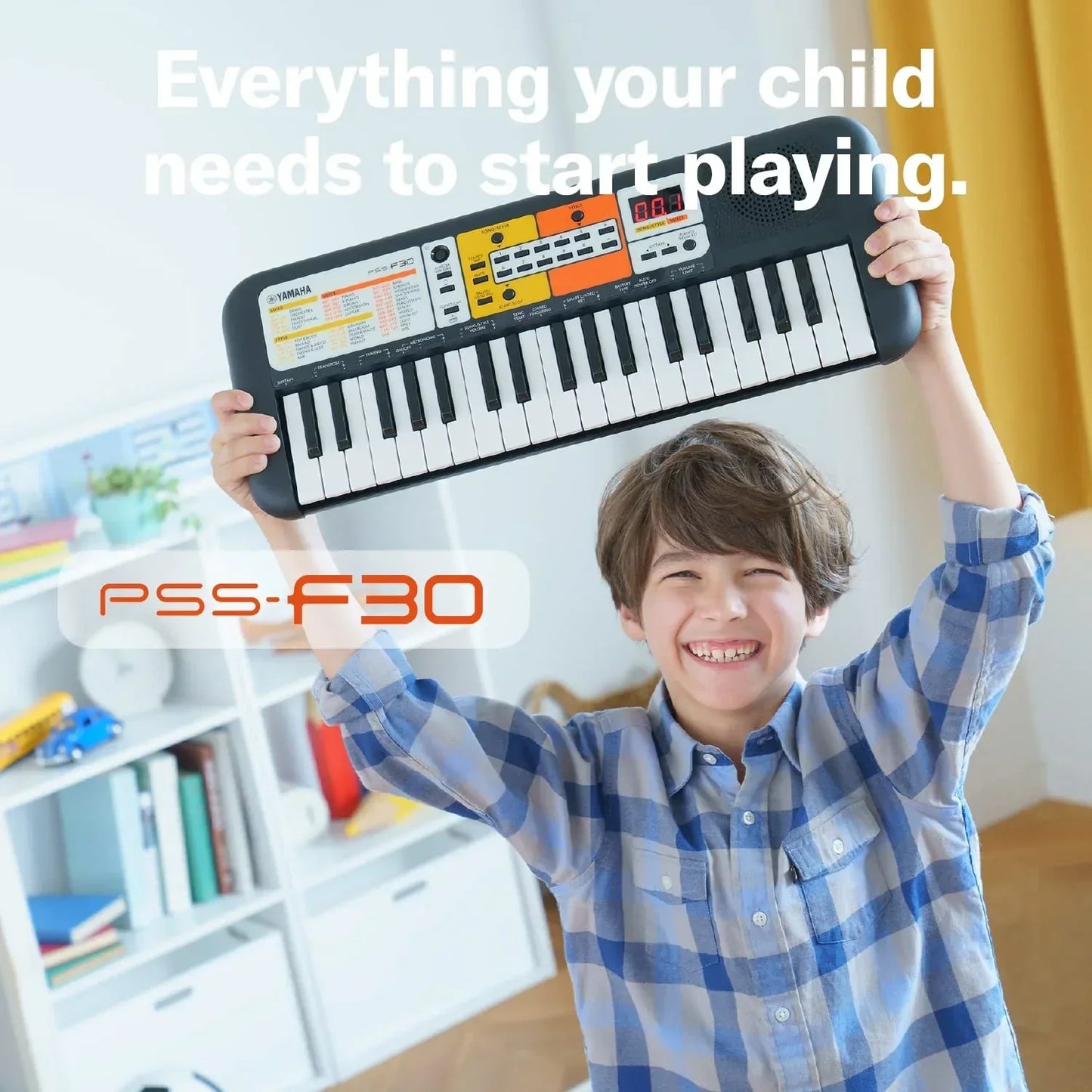 Yamaha PSS-F30, 37-Keys Portable Mini Keyboard - Jaiman Toys