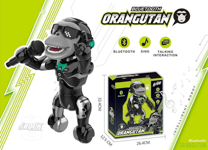 Intelligent Orangutan Gorilla Talking Interaction, Bluetooth, Singing &amp; More for Kids - Jaiman Toys