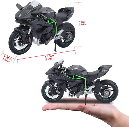 Maisto 1:12 Kawasaki Ninja H2R Die-Cast Motorcycle Model | Kawasaki Superbike Collectible