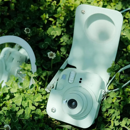 Pop & Snap in Style – Mini 12 Camera Case with Strap (Perfect Fit for Instax Mini 12) - Mint Green - Jaiman Toys