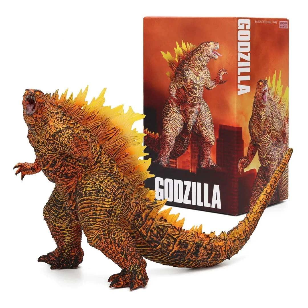The King of Monsters Godzilla V/s Kong Action Figure Yellow (1/6th Scale Size) - Jaiman Toys