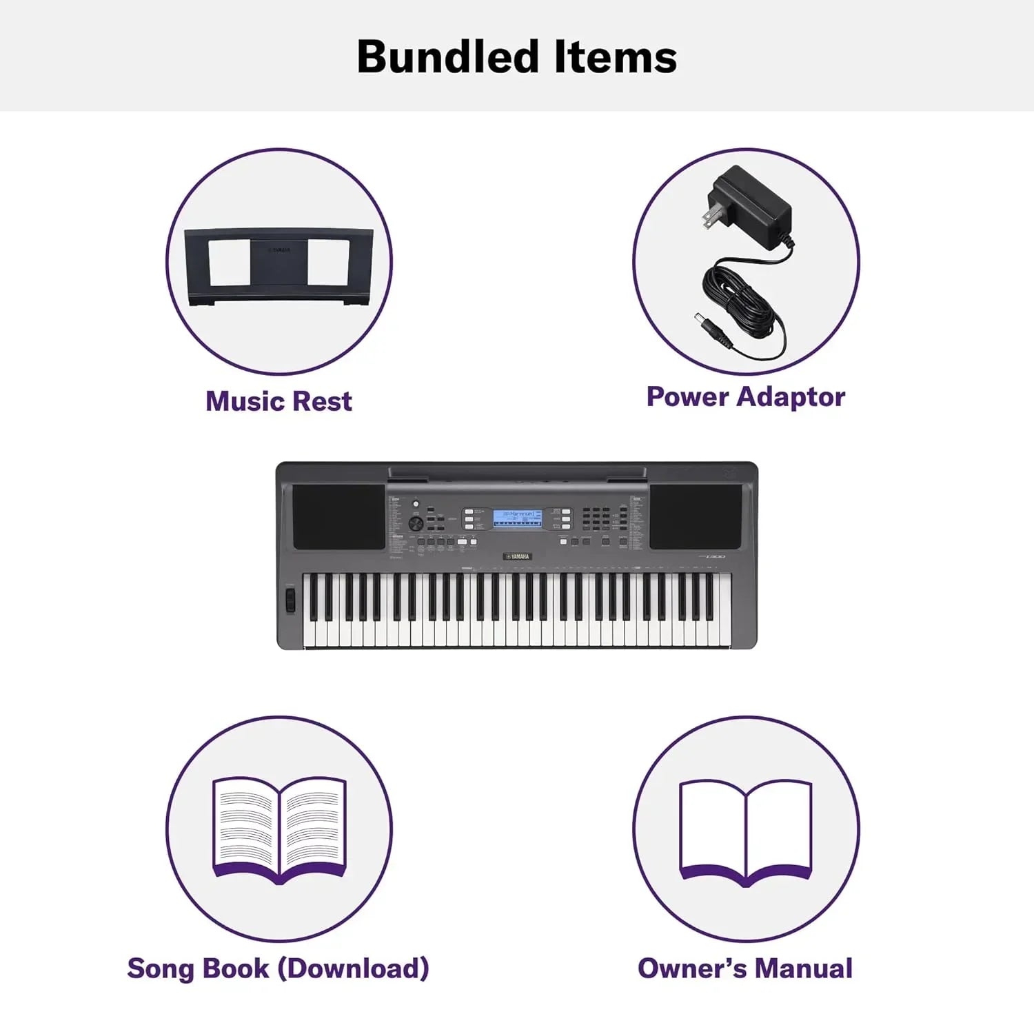Yamaha PSR-I300 61-Keys Portable Keyboard - Jaiman Toys