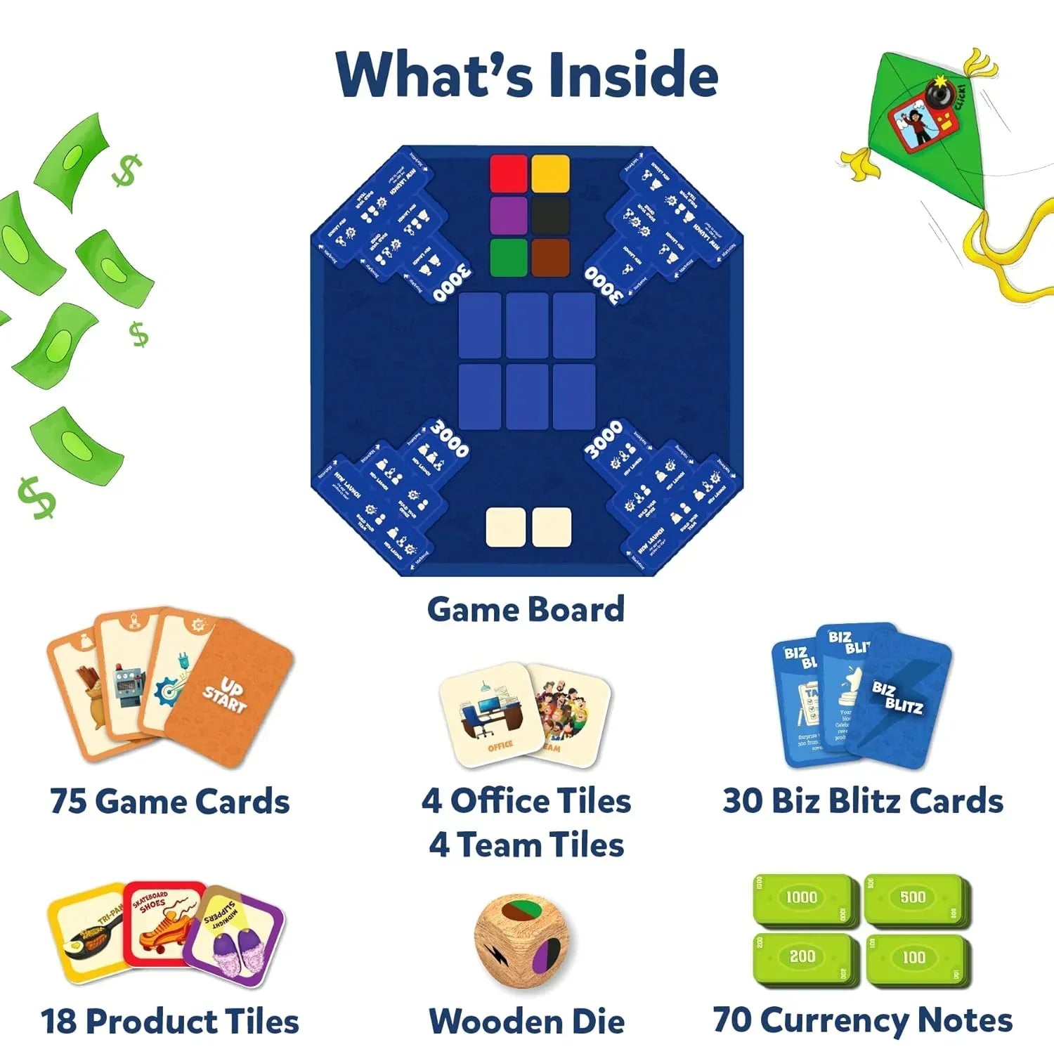 Skillmatics Board Game - Up Start, Entrepreneurship and Business Strategy Game for Kids, Teens and Adults, Fun for Family & Friends, Game Night, Gifts for Boys and Girls Ages 7, 8, 9 and Up - Jaiman Toys