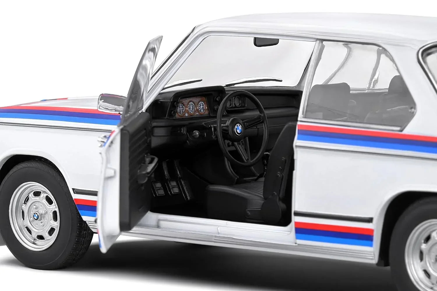 Solido 1:18 BMW 2002 TII Turbo – White 1971 Legend - Jaiman Toys