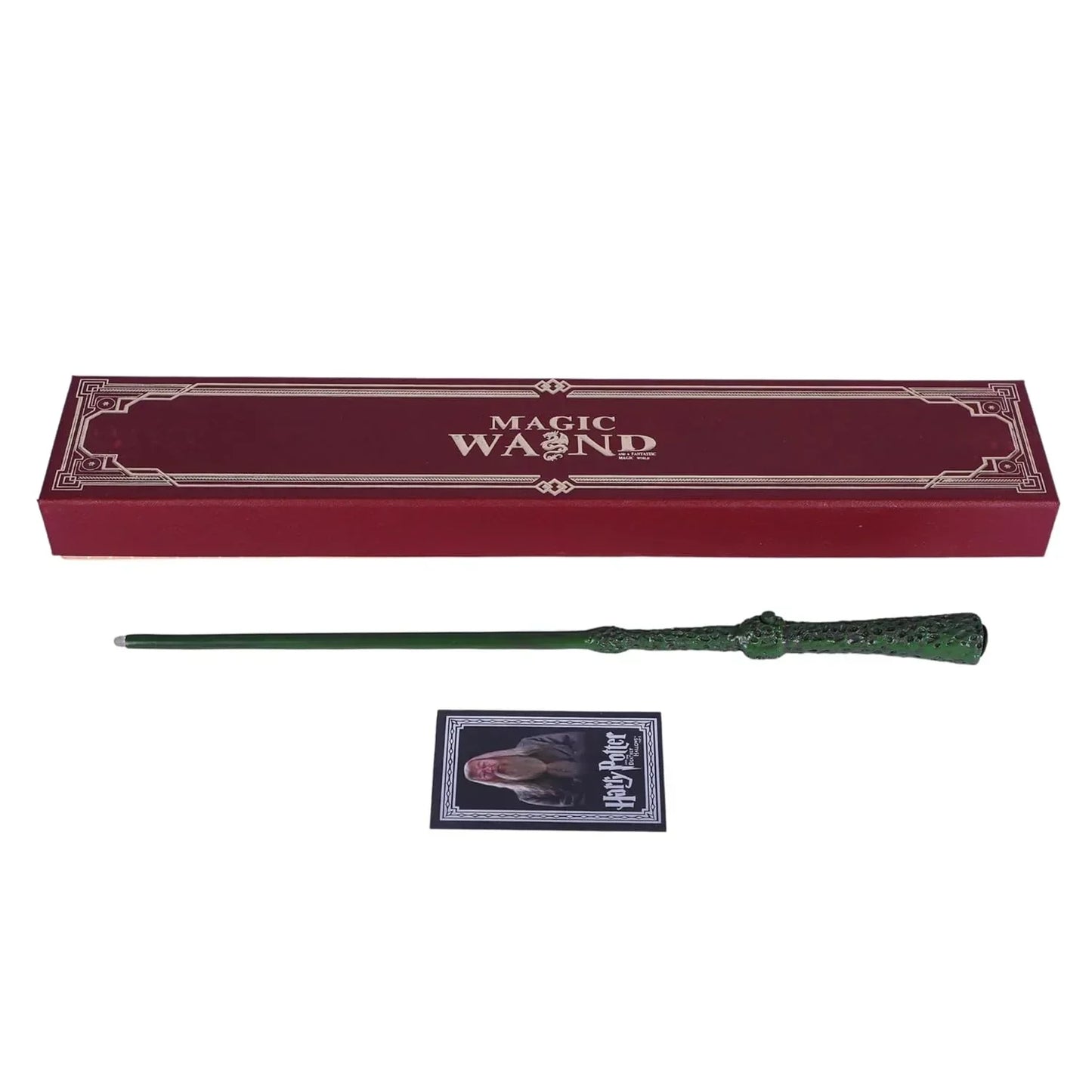 Classic Handcrafted Albus Dumbledore Master Wand II with LED, 35 CM Collectible Wizard Stick for Cosplay - Jaiman Toys