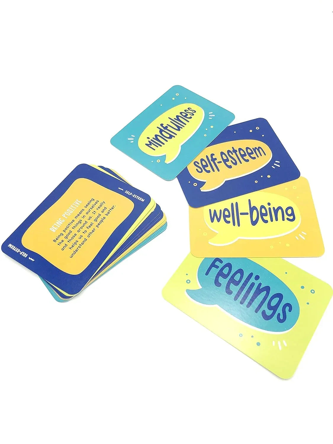 Get Talking Cards for Kids: 52 Conversation Starters and Activities to Help Your Child Understand Themselves and Express Their Feelings - Jaiman Toys