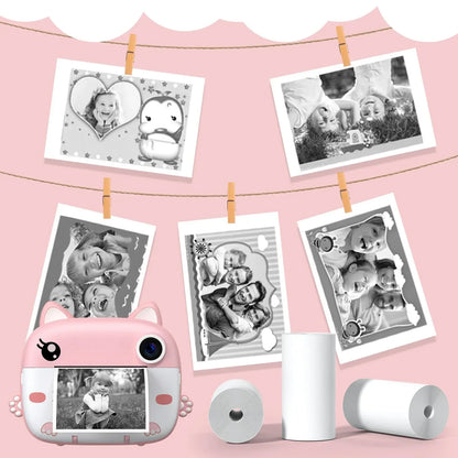 Thermal Paper - 10 Paper Rolls for Kids Instant Print Camera, HD Printing Receipt Paper - Jaiman Toys