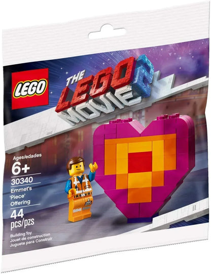 LEGO 30340 Movie 2  Emmets Heart / Emmet's 'Piece' Offering (44 Pieces)