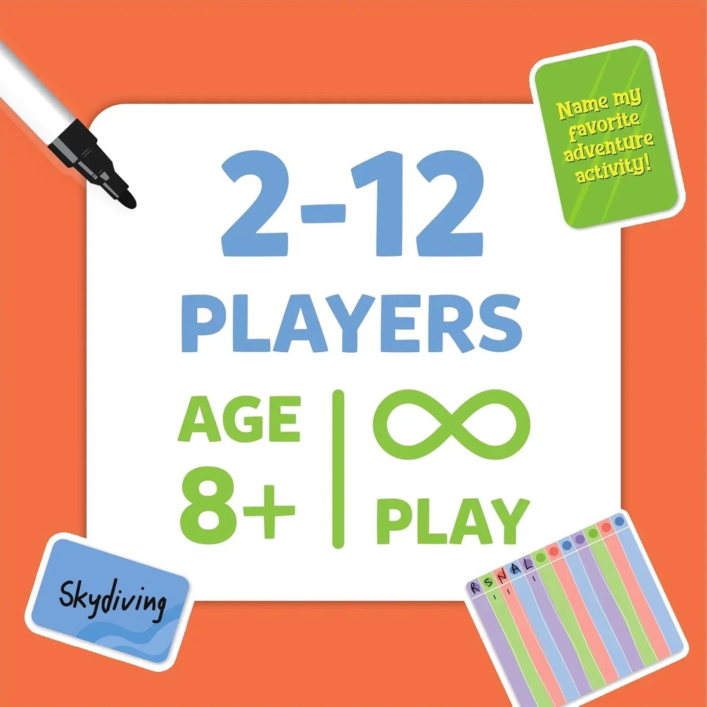 Skillmatics Card Game - Who Knows You Best, Family Party Game for Boys, Girls, Kids, Teenagers and Adults, Fun for Game Night, Gifts for Ages 8, 9, 10 and Up - Jaiman Toys
