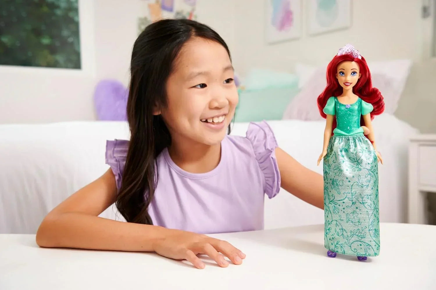 Mattel Disney Princess Dolls, Ariel Posable Fashion Doll with Sparkling Clothing and Accessories, Disney Movie Toys? - Jaiman Toys