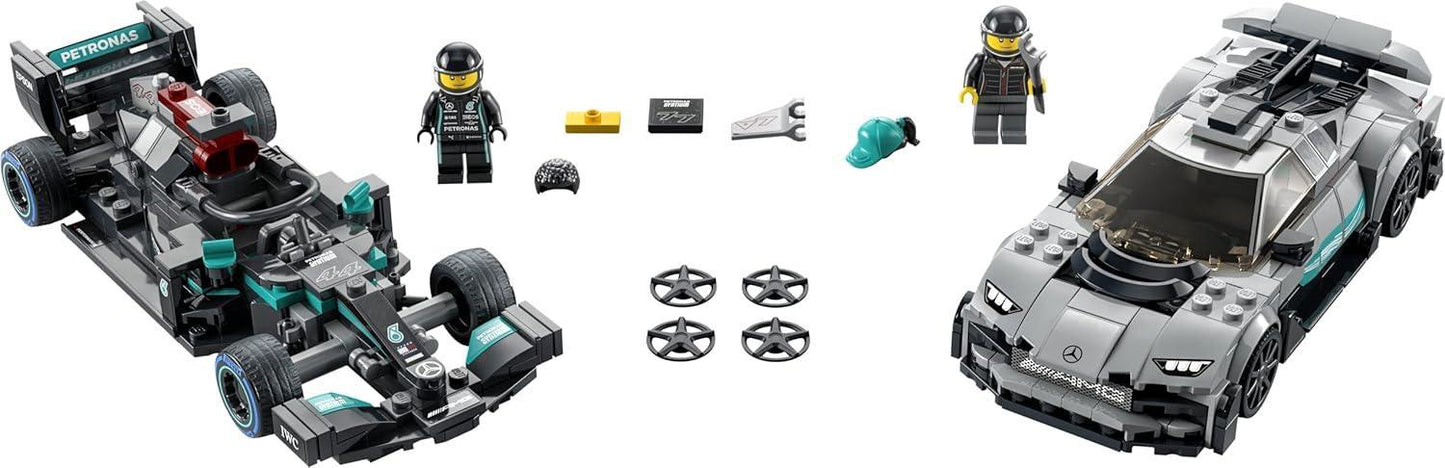 LEGO Speed Champions Mercedes-AMG F1 W12 E Performance &amp; Mercedes-AMG Project One