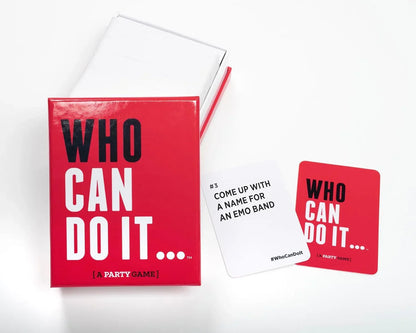 DSS Games Who Can Do It - Compete with Your Friends to Win These Challenges -A Party Game - Jaiman Toys