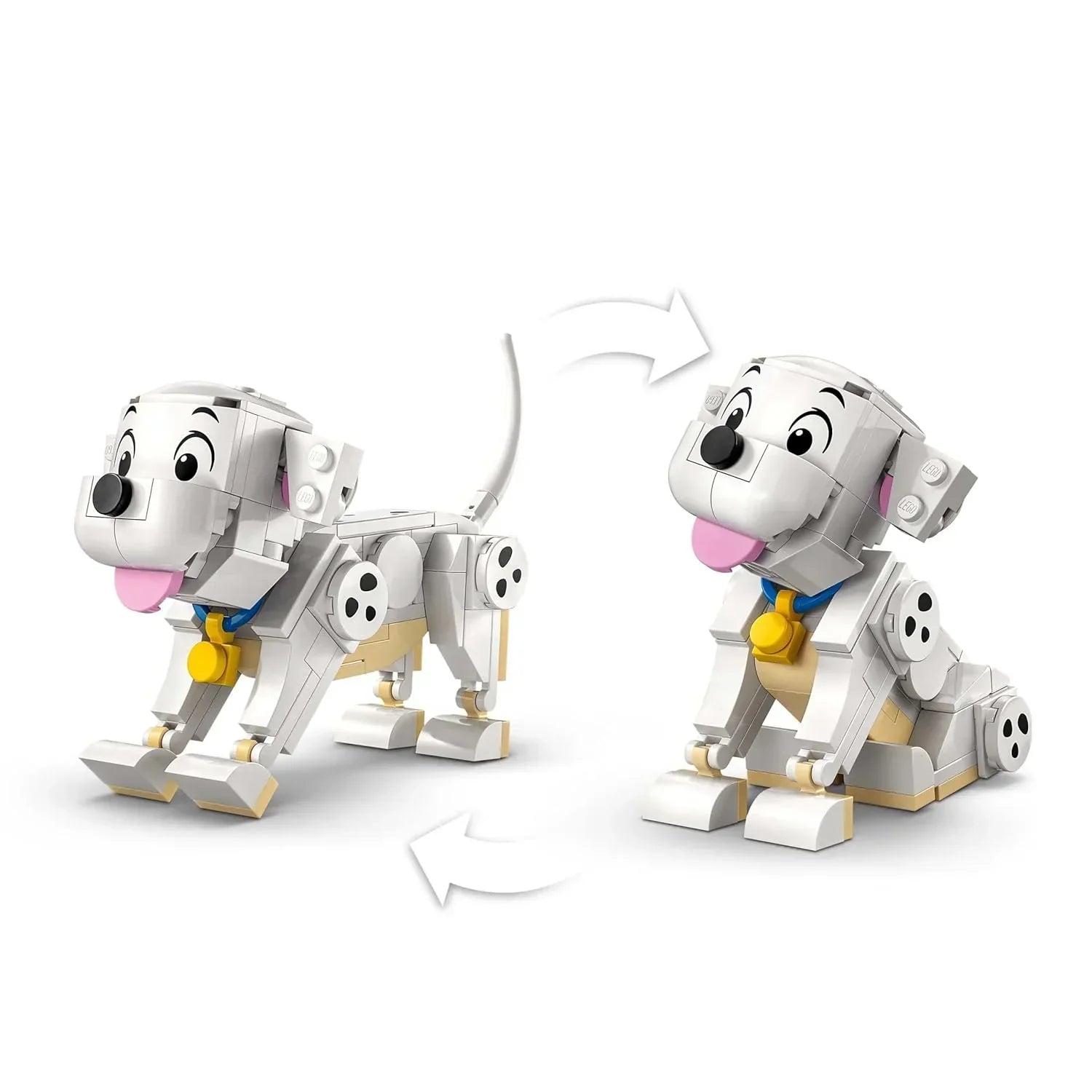 LEGO ǀ Disney Lucky & Penny 101 Dalmatians Puppies Building Toy 43271 Building Blocks Toys for 6+ Gift for Boys and Girls - Jaiman Toys