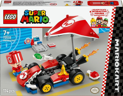 LEGO 72032 Super Mario Standard Kart Building Set – 174 Pieces Mario Kart Playset