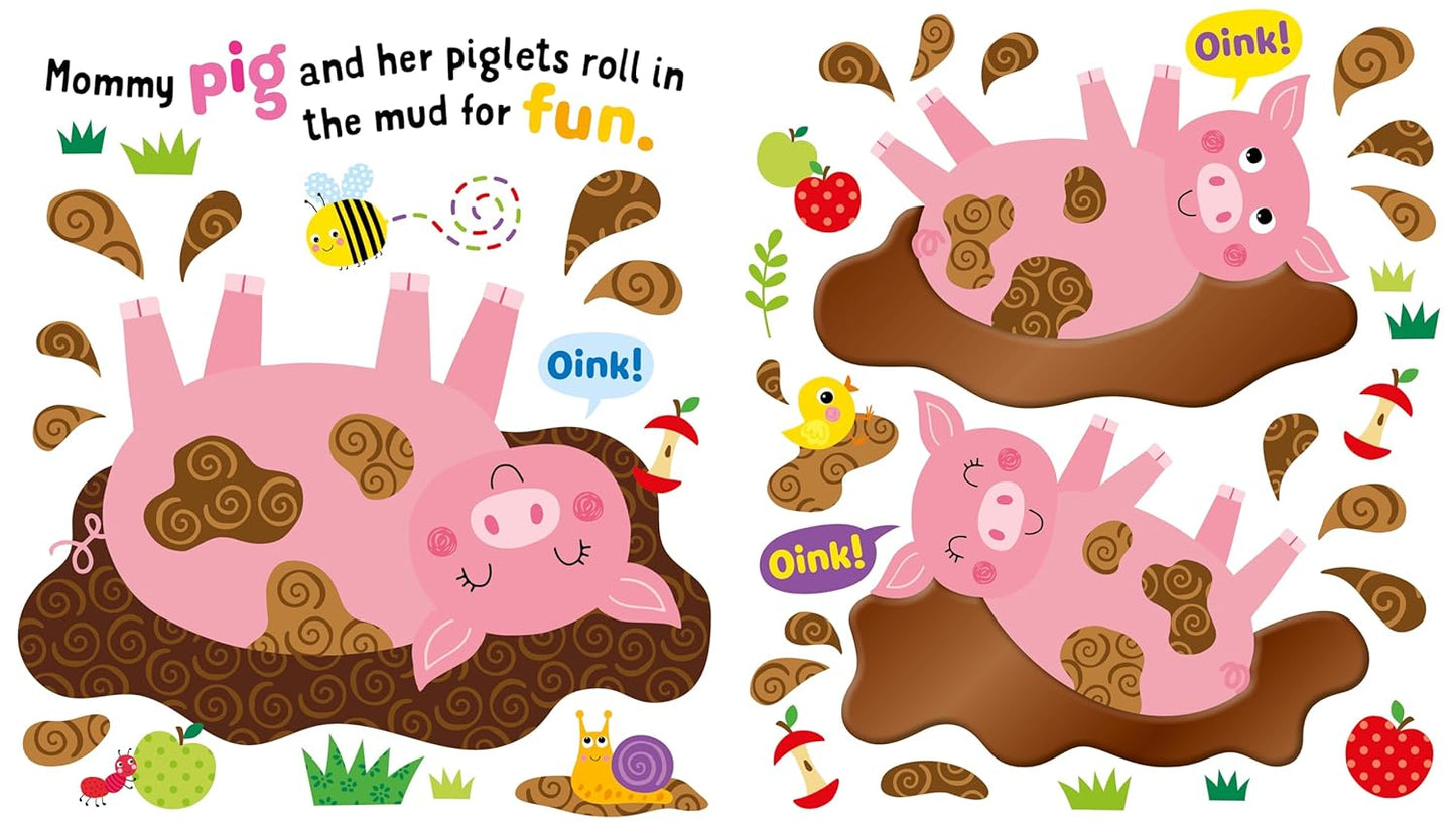 North Parade Touch and Feel Farm Sound Book with 10 Animal Sounds for Kids
