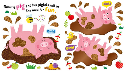 North Parade Touch and Feel Farm Sound Book with 10 Animal Sounds for Kids