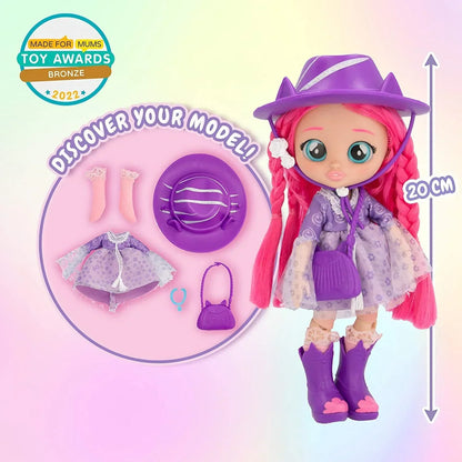 Cry Babies BFF Katie Fashion Doll with Surprises Including Outfit and Accessories for Fashion Toy - Jaiman Toys