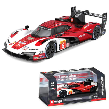 Bburago 1/43 - Porsche 963 2024 Racing Collection | Champion Le Mans 24h of Daytona - Jaiman Toys