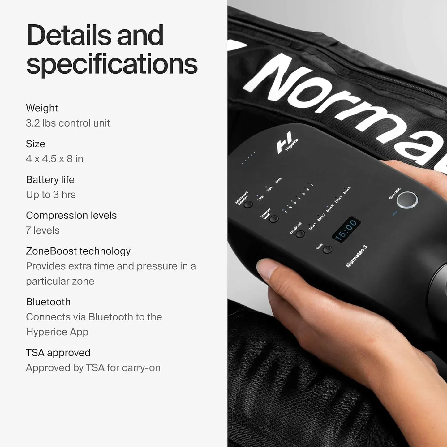 Normatec 3 Leg Package - Standard - Jaiman Toys