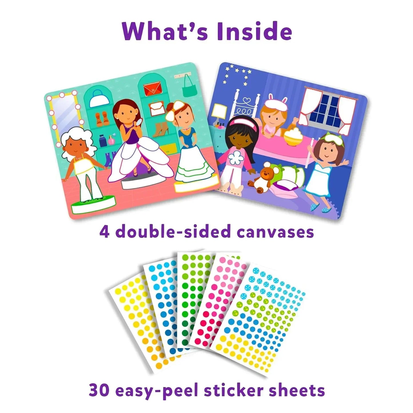 Skillmatics Art Activity - Dot It Dress Up, No Mess Sticker Art for Kids, Craft Kits, DIY Activity, Gifts for Boys & Girls Ages 3, 4, 5, 6, 7, Travel Toys for Toddlers - Jaiman Toys
