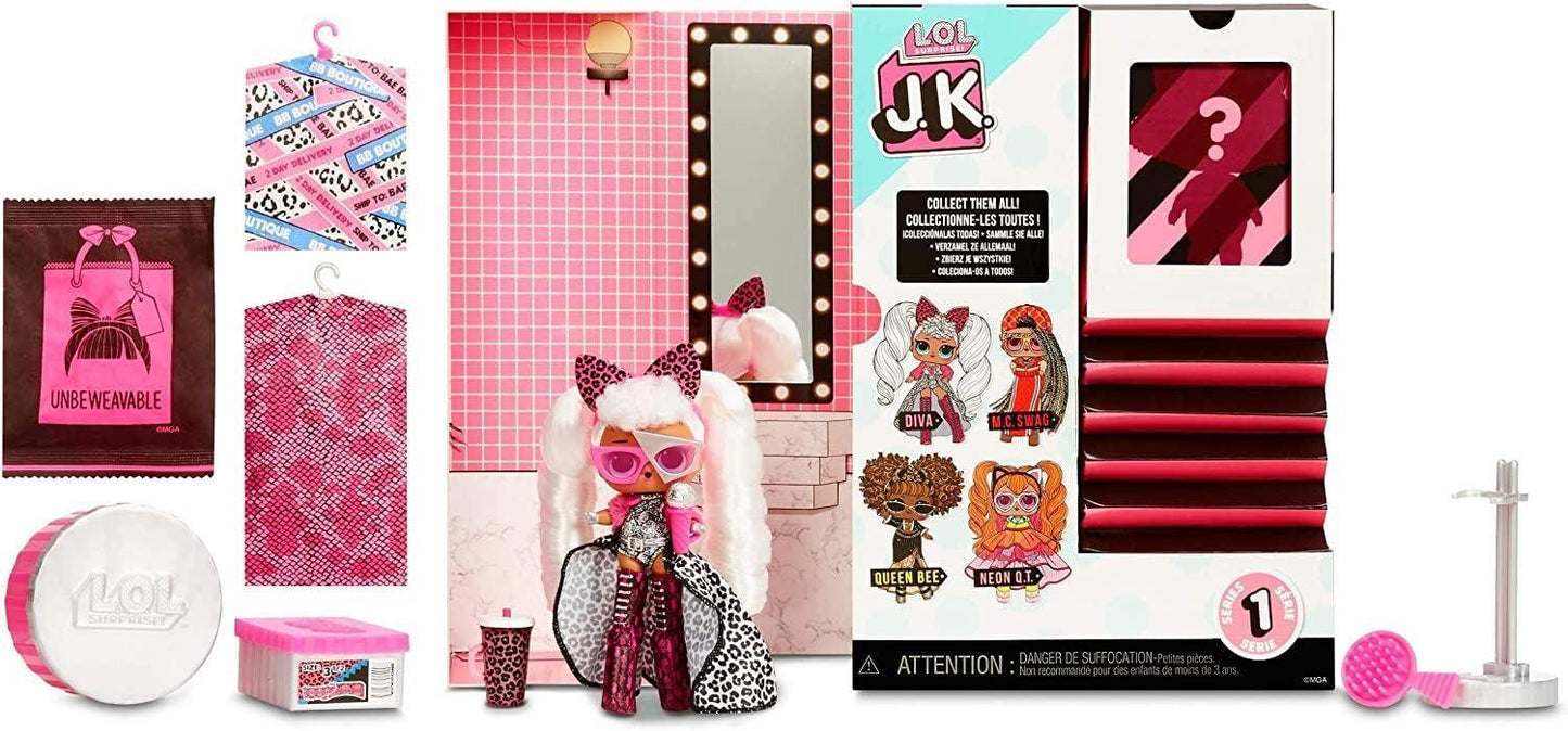 L*O*L. Surprise! O.M.G. Fashion Doll with More Surprises for Kids Age 3+ (J.K Dolls - Diva) - Jaiman Toys